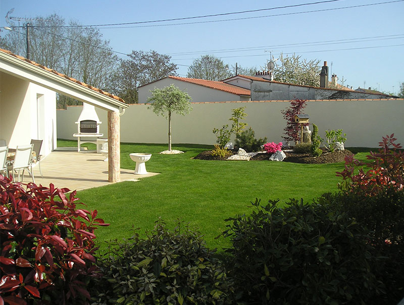 Olivier Chagnoleau -Engazonnement et decor jardin